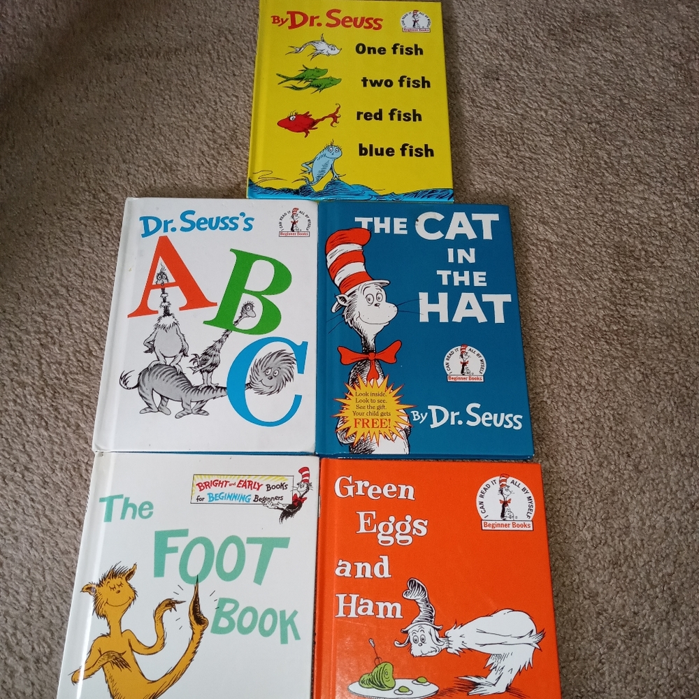 Dr Seuss 7 hardcover set